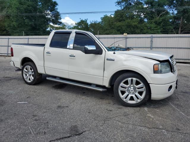 1FTRW12568FA81924 - 2008 FORD F150 SUPERCREW CREAM photo 4