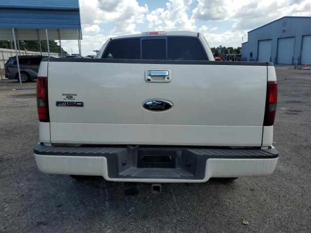 1FTRW12568FA81924 - 2008 FORD F150 SUPERCREW CREAM photo 6