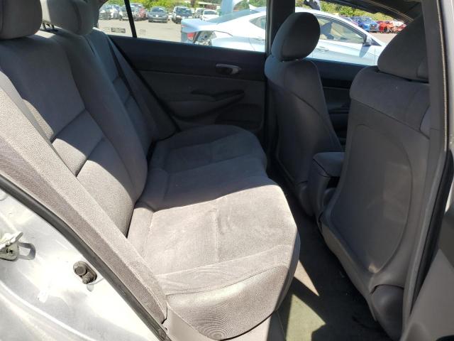 2HGFA16538H353597 - 2008 HONDA CIVIC LX SILVER photo 10