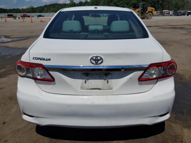 2T1BU4EE5DC014867 - 2013 TOYOTA COROLLA BASE WHITE photo 6