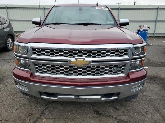 3GCUKSEC1EG391415 - 2014 CHEVROLET SILVRDO LS K1500 LTZ BURGUNDY photo 5