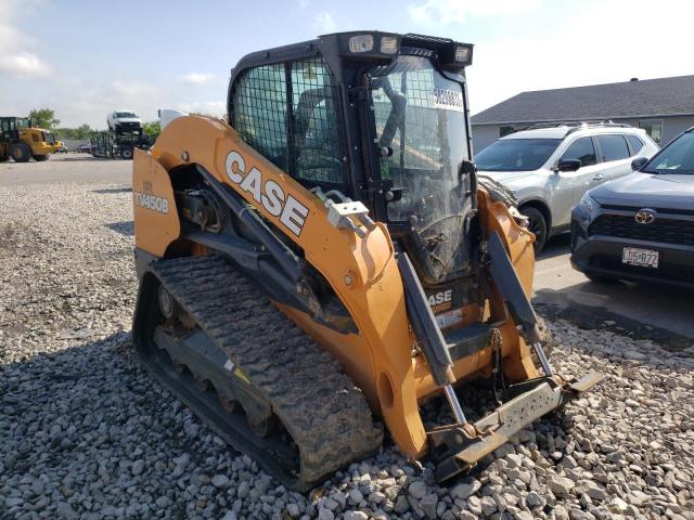 JAFTV450LLM487119 - 2021 CASE SKIDLOADER YELLOW photo 1