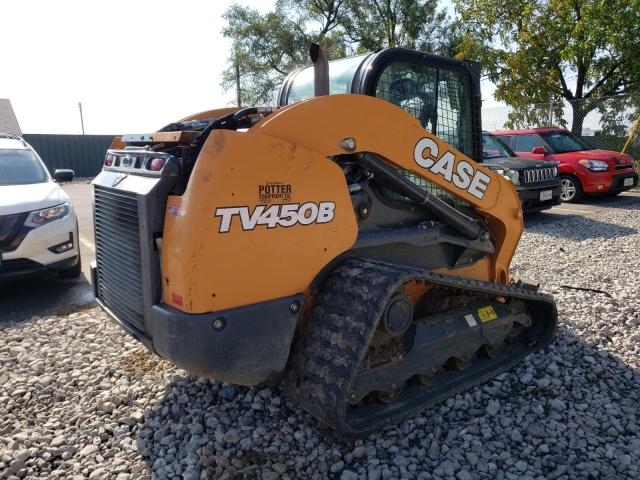 JAFTV450LLM487119 - 2021 CASE SKIDLOADER YELLOW photo 4