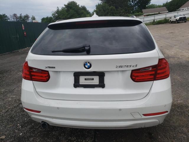 WBA3K5C53FK300850 - 2015 BMW 328 D XDRIVE WHITE photo 6
