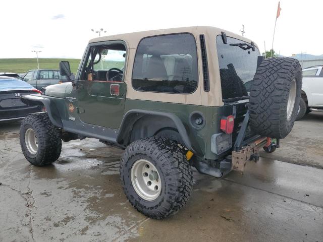 1J4FY49S1VP515175 - 1997 JEEP WRANGLER / SAHARA GREEN photo 2