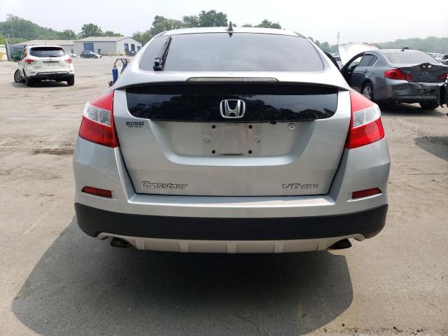 5J6TF2H51DL004743 - 2013 HONDA CROSSTOUR EXL ვერცხლისფერი ფოტო 6