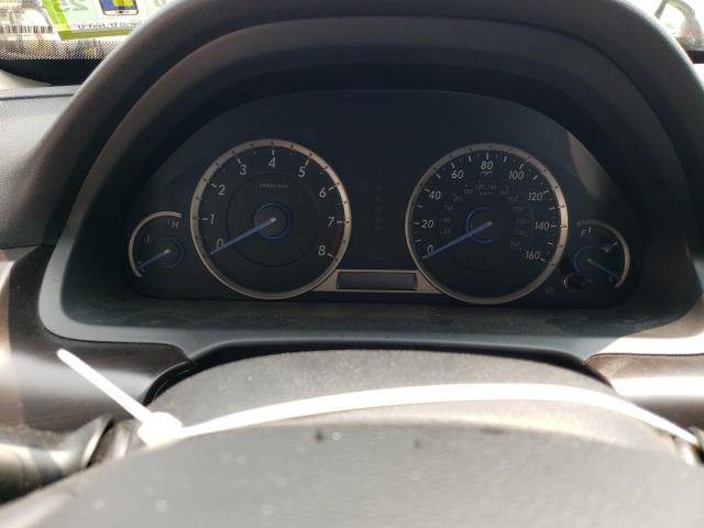 5J6TF2H51DL004743 - 2013 HONDA CROSSTOUR EXL ვერცხლისფერი ფოტო 9