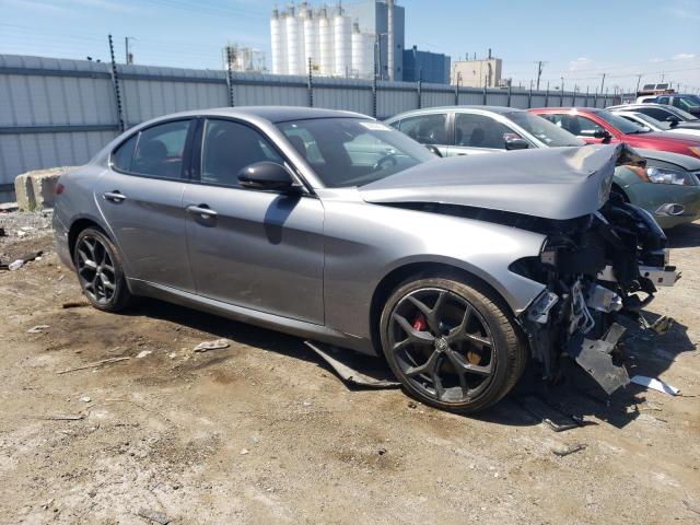 ZARFANBN8L7634123 - 2020 ALFA ROMEO GIULIA TI GRAY photo 4