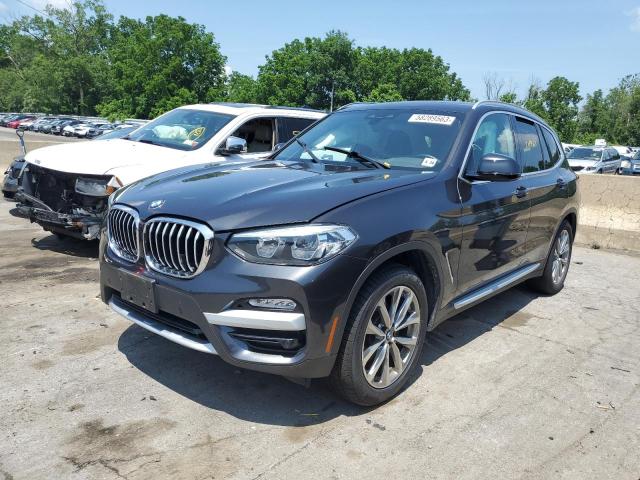 5UXTR9C5XKLP92527 - 2019 BMW X3 XDRIVE30I BLACK photo 1