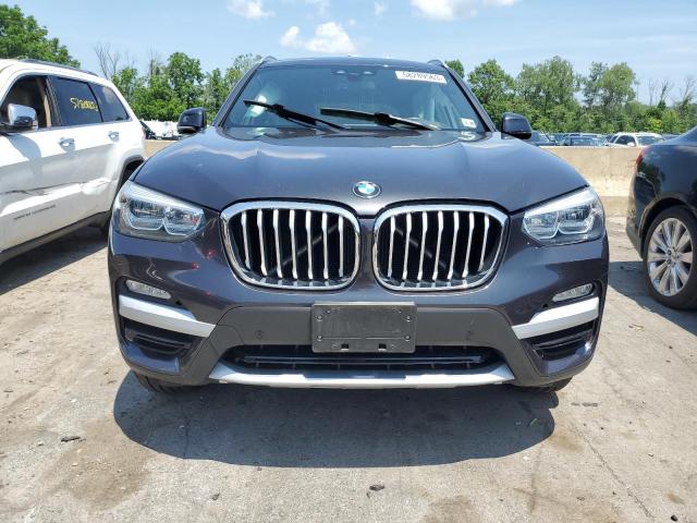 5UXTR9C5XKLP92527 - 2019 BMW X3 XDRIVE30I BLACK photo 5