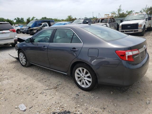 4T1BD1FK9DU073051 - 2013 TOYOTA CAMRY HYBRID CHARCOAL photo 2