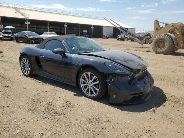 WP0CB2A82MS225067 - 2021 PORSCHE BOXSTER S BLUE photo 4