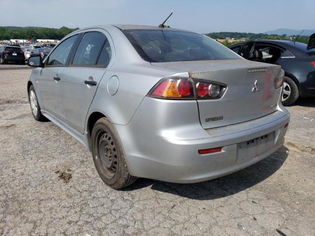 JA32U1FUXAU006149 - 2010 MITSUBISHI LANCER DE SILVER photo 2