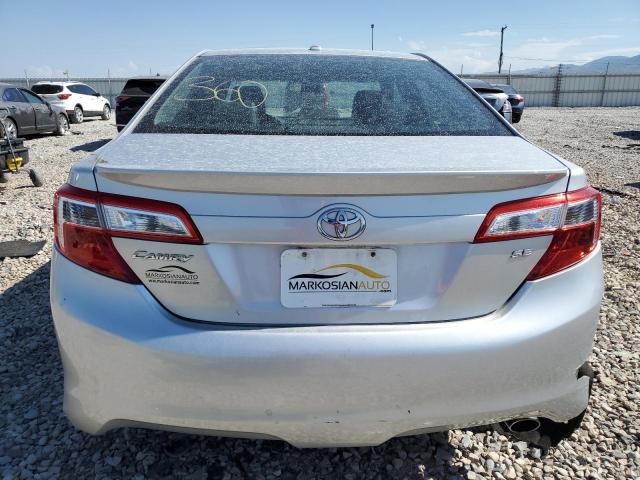 4T1BF1FK0CU093486 - 2012 TOYOTA CAMRY BASE SILVER photo 6