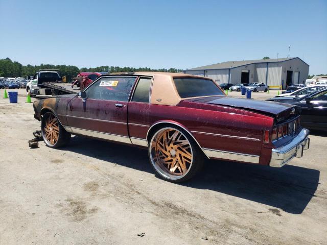 1G1AN47H1BJ231844 - 1981 CHEVROLET CAPRICE CLASSIC MAROON photo 2