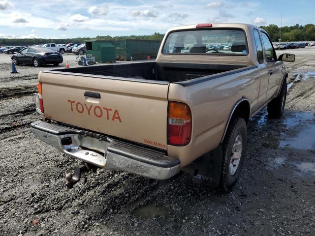 4TAVN73F2SZ002083 - 1995 TOYOTA TACOMA XTRACAB GOLD photo 4