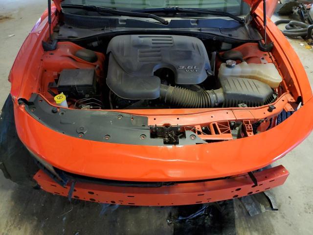 2C3CDXBG8MH577014 - 2021 DODGE CHARGER SXT RED photo 11