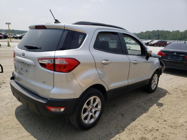 MAJ3S2GE4LC342399 - 2020 FORD ECOSPORT SE SILVER photo 3