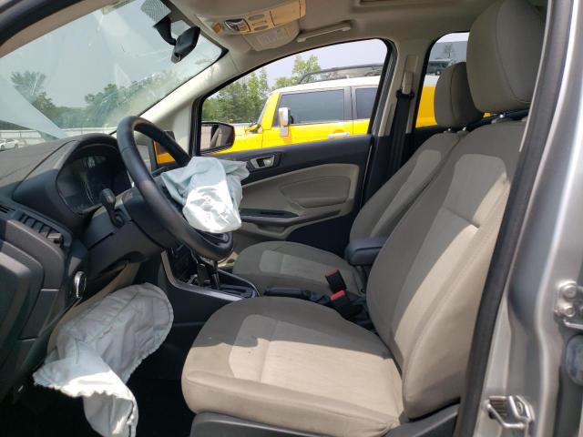 MAJ3S2GE4LC342399 - 2020 FORD ECOSPORT SE SILVER photo 7
