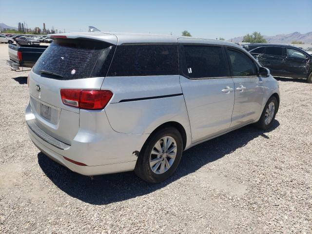 KNDMA5C13G6120513 - 2016 KIA SEDONA L SILVER photo 3