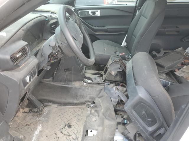 1FM5K8AB4LGD01019 - 2020 FORD EXPLORER POLICE INTERCEPTOR WHITE photo 7