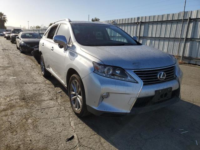 2T2ZK1BAXFC152374 - 2015 LEXUS RX 350 SILVER photo 4