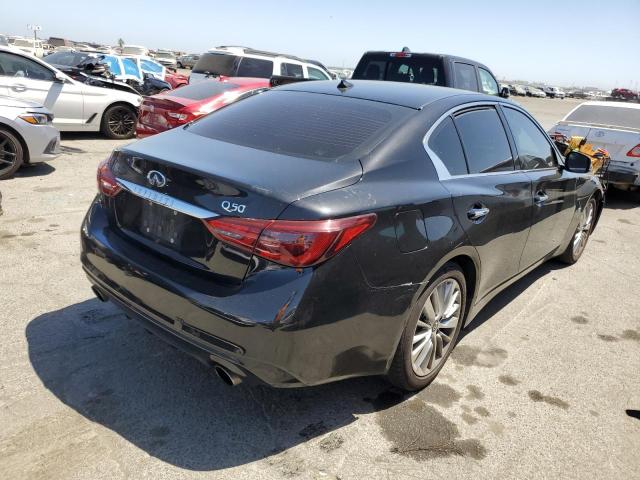 JN1EV7AP5KM516137 - 2019 INFINITI Q50 LUXE BLACK photo 3