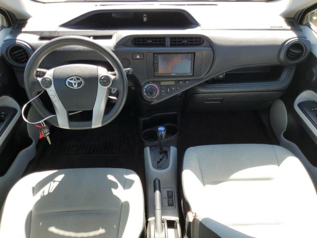 JTDKDTB32D1049240 - 2013 TOYOTA PRIUS C WHITE photo 8