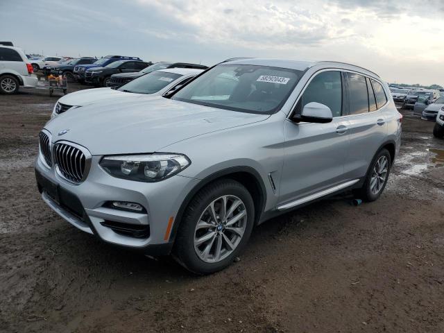 5UXTR9C56KLP90077 - 2019 BMW X3 XDRIVE30I SILVER photo 1