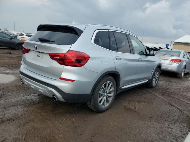 5UXTR9C56KLP90077 - 2019 BMW X3 XDRIVE30I SILVER photo 3