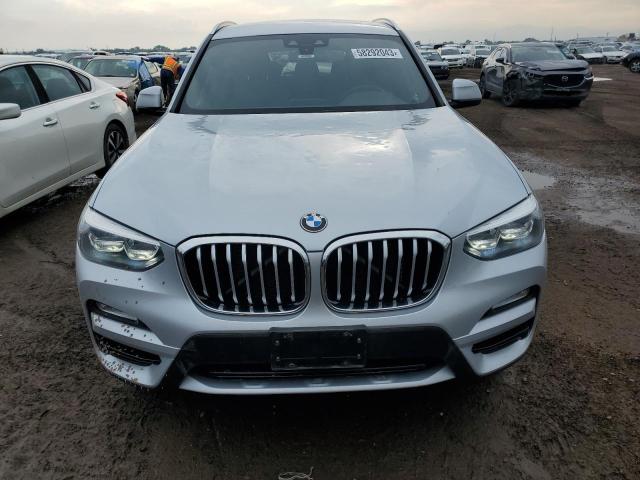 5UXTR9C56KLP90077 - 2019 BMW X3 XDRIVE30I SILVER photo 5