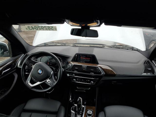 5UXTR9C56KLP90077 - 2019 BMW X3 XDRIVE30I SILVER photo 8