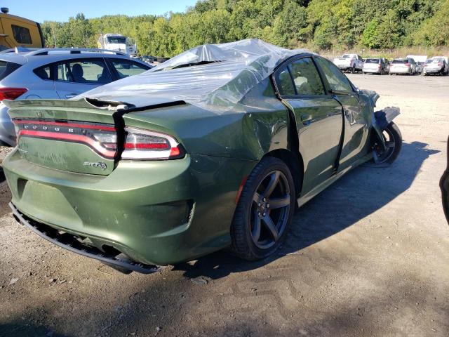 2C3CDXL94JH172697 - 2018 DODGE CHARGER SRT HELLCAT GREEN photo 4