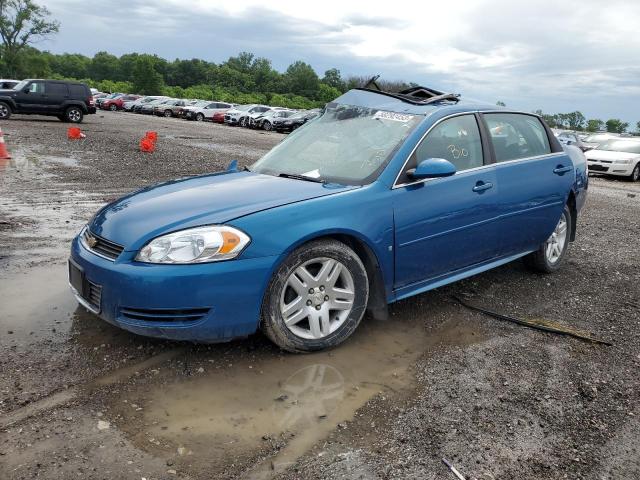 2G1WT57K091318605 - 2009 CHEVROLET IMPALA 1LT BLUE photo 1