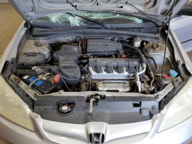 2HGES16364H563838 - 2004 HONDA CIVIC DX VP Gümüş foto 11