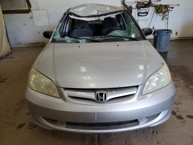 2HGES16364H563838 - 2004 HONDA CIVIC DX VP Gümüş foto 5