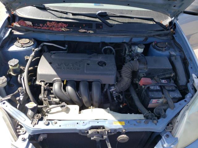 2T1KR32E65C404099 - 2005 TOYOTA COROLLA MA XR GRAY photo 11