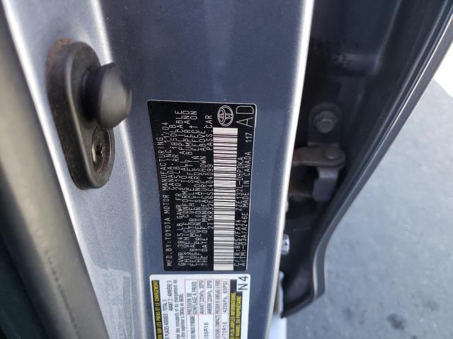 2T1KR32E65C404099 - 2005 TOYOTA COROLLA MA XR GRAY photo 12