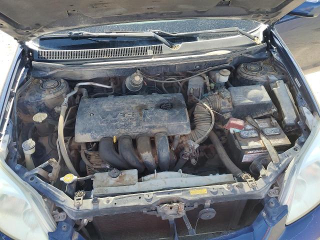 2T1KR38E43C132494 - 2003 TOYOTA COROLLA MA XR BLUE photo 11