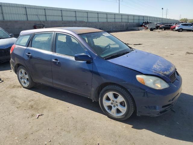 2T1KR38E43C132494 - 2003 TOYOTA COROLLA MA XR BLUE photo 4