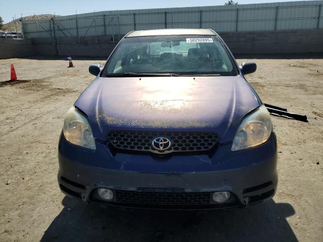 2T1KR38E43C132494 - 2003 TOYOTA COROLLA MA XR BLUE photo 5