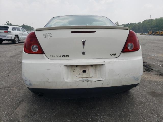 1G2ZG558164109748 - 2006 PONTIAC G6 SE1 WHITE photo 6