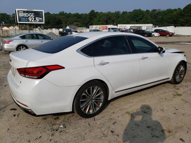 KMHGN4JE9GU133811 - 2016 HYUNDAI GENESIS 3.8L WHITE photo 3