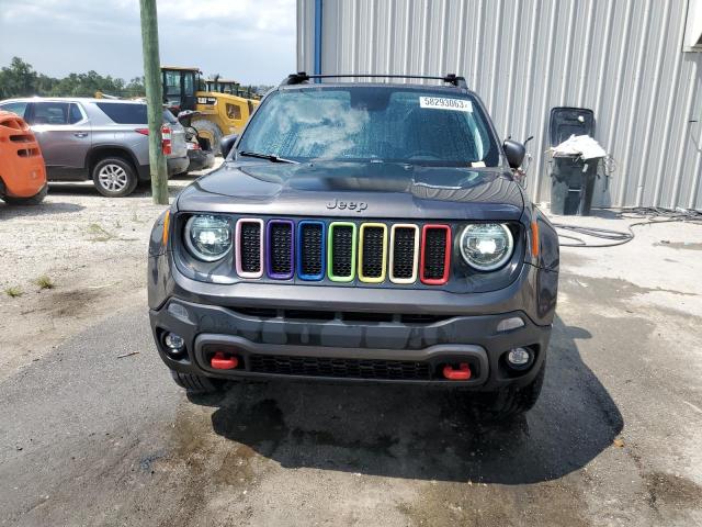 ZACNJBC16KPJ88813 - 2019 JEEP RENEGADE TRAILHAWK GRAY photo 5