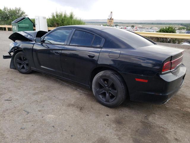 2C3CDXBG3EH272070 - 2014 DODGE CHARGER SE BLACK photo 2