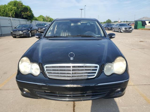 WDBRF54H67F884485 - 2007 MERCEDES-BENZ C 280 BLACK photo 5