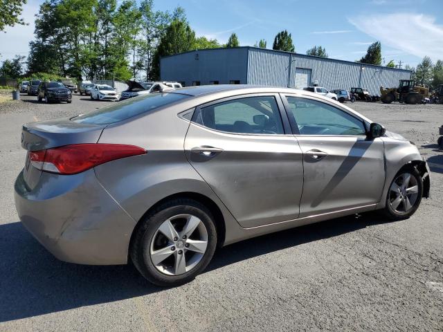 5NPDH4AE1DH327821 - 2013 HYUNDAI ELANTRA GLS GRAY photo 3