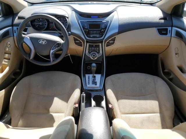 5NPDH4AE1DH327821 - 2013 HYUNDAI ELANTRA GLS GRAY photo 8