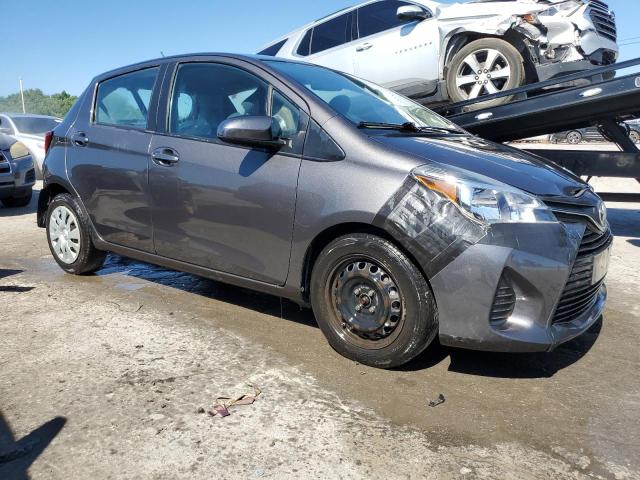 VNKKTUD35GA062386 - 2016 TOYOTA YARIS L GRAY photo 4