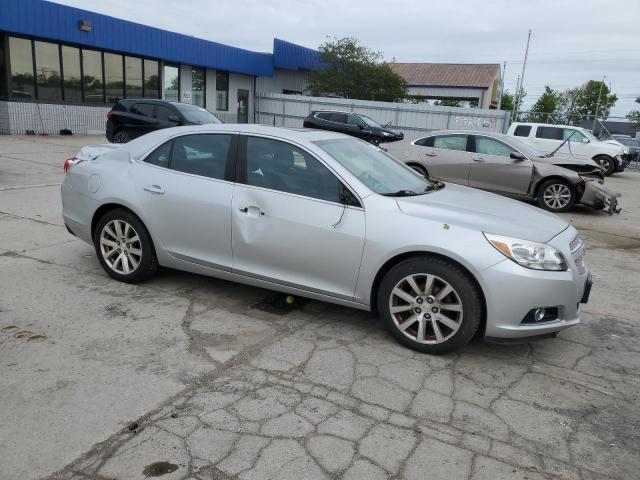 1G11H5SA7DF287803 - 2013 CHEVROLET MALIBU LTZ 银色 照片 4